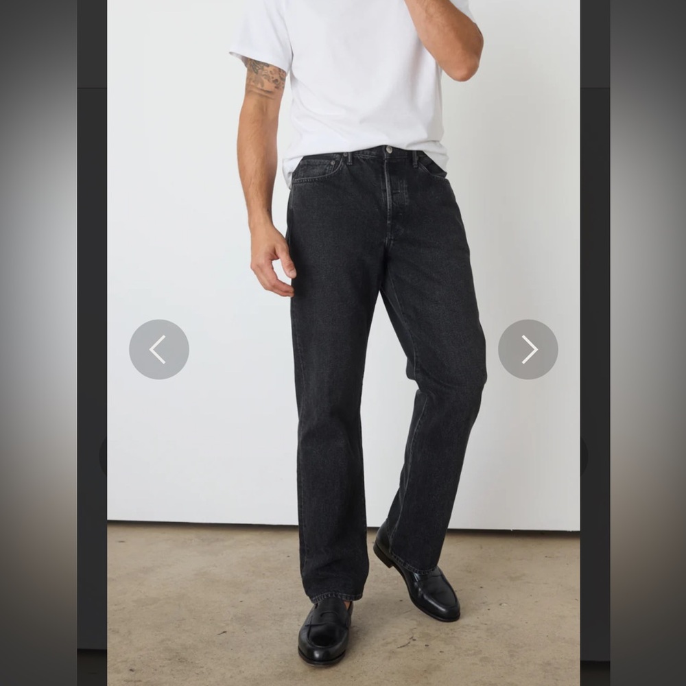 AYR ‘The Slacker’ denim. Size 30/30- color ‘dirt bike’